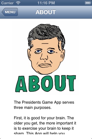 Presidents Game screenshot 2