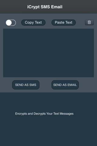 iCrypt SMS/Email screenshot 2