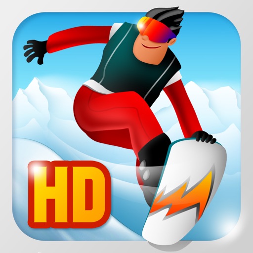 Escape the Avalanche HD - Extreme Snowboarding Challenge icon