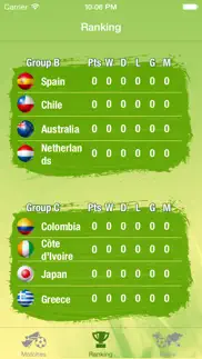 brazil score - soccer world tournament 2014 iphone screenshot 2