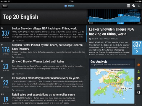 Europe Media Monitor screenshot 3