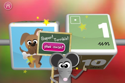 The clever mouse: Learning numbers - a preschool game for kids and toddlers screenshot 3