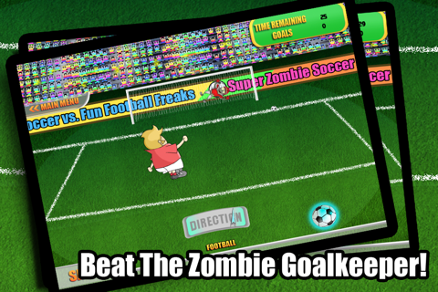 Super Zombie Soccer Sports vs Fun Fantasy Football Freaks screenshot 2