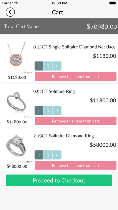 How to cancel & delete Chakra Fine Jewellery from iphone & ipad 4