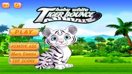 Game screenshot Baby White Tiger Bounce : Sky Dash with Mittens the Super Sonic Cub mod apk