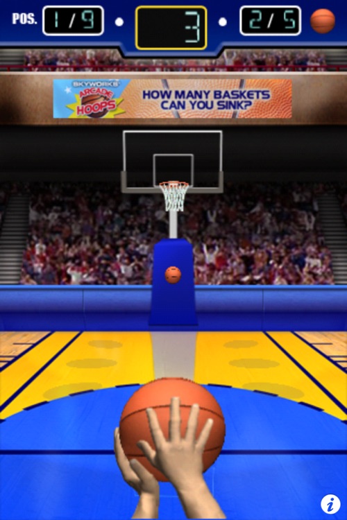 3 Point Hoops® Basketball