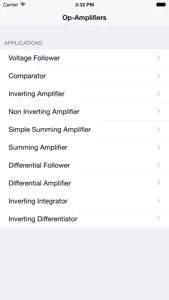 OpAmplifiers screenshot #4 for iPhone