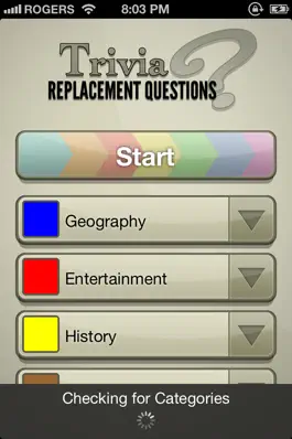 Game screenshot Trivia Replacement Questions mod apk