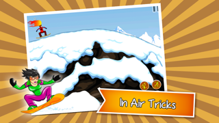 Screenshot #3 pour Avalanche Mountain - An Extreme Snowboarding Racing Game with penguins, babies and more!
