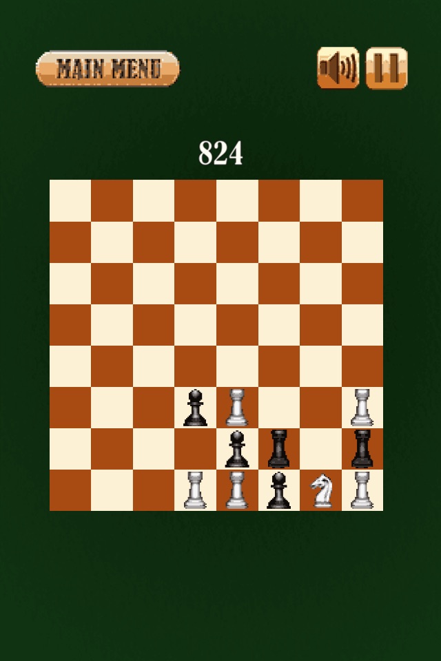 204 8 Bit Retro Chess Battle Tactical Puzzle - Free screenshot 4
