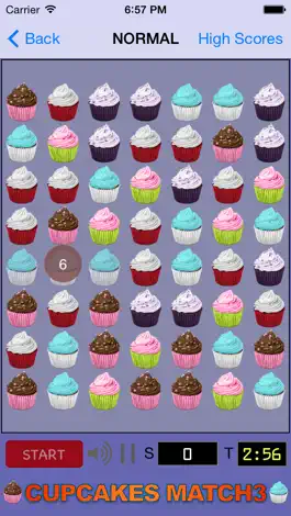 Game screenshot Cupcakes Match 3 apk