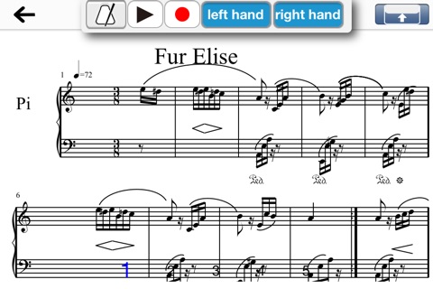 OveScore Mini: Oveture, MusicXML music stand screenshot 3