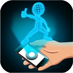 Hologram Stickman 3D Simulator