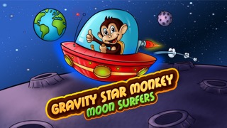 Gravity Star Monkey :  Moon Surfers - Little Space Pet Adventure (Free Game)のおすすめ画像1