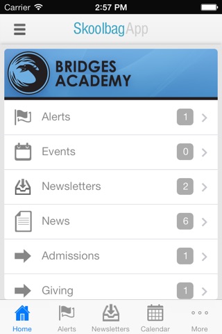 Bridges Academy - Skoolbag App screenshot 2