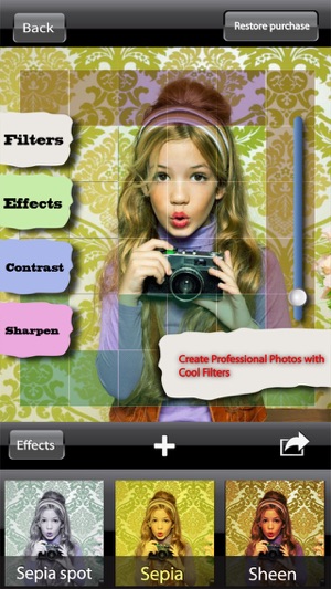 Photo Effects FX Add Custom Bokeh HD Col