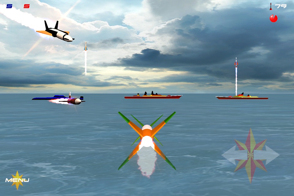 Battleship Combat – 3D Navy Missile Shooter screenshot 4