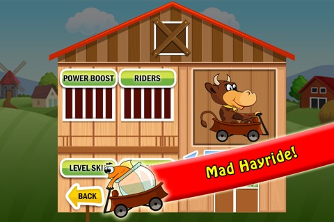 Hay Ride: Fun Hill Race (Free Farm Game) screenshot 3