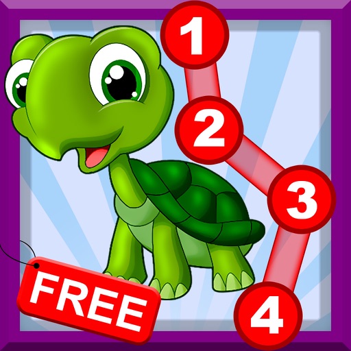 Kids Connect Number Free Icon