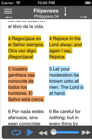 Santa Biblia Audio screenshot 4