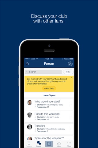 Fan App for Southend United FC screenshot 2