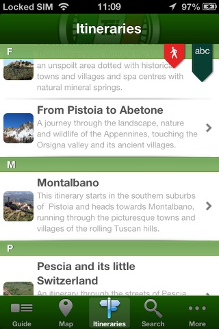 Pistoia Guida Verde Touring screenshot 4