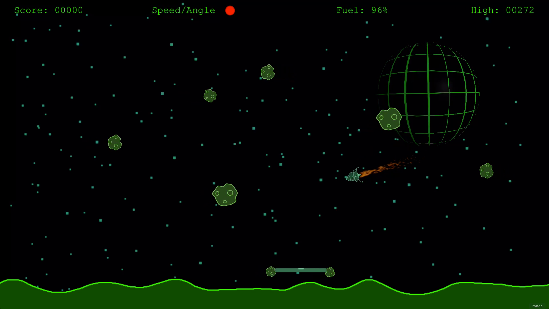 Retro Lunar Lander screenshot 8
