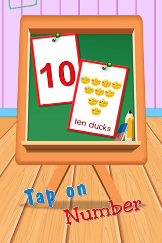 123 Flash Card – Free educational flashcards game to learn numbers & counting for babies screenshot 2