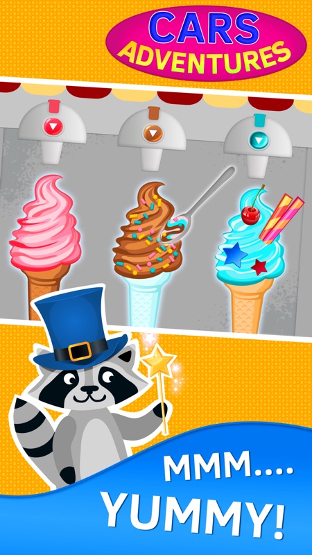 Juegos de coches de aventuras para niños 3 años screenshot 1