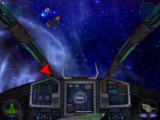 Space Wars 3D Star Combat Simulator: FREE THE GALAXY! iPad screenshot