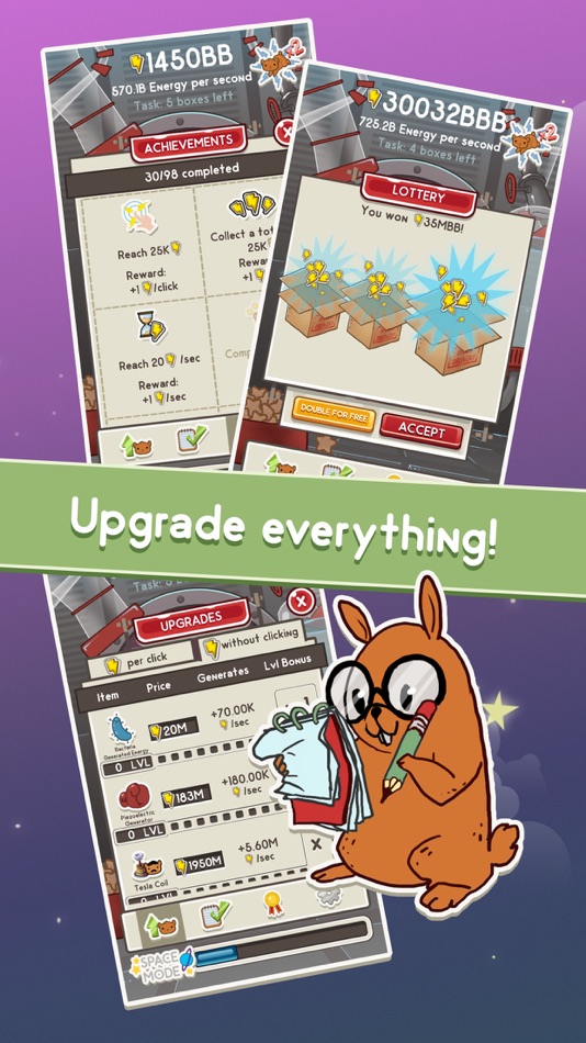 #3. Hamster Universe (iOS) 由: SneakyBox