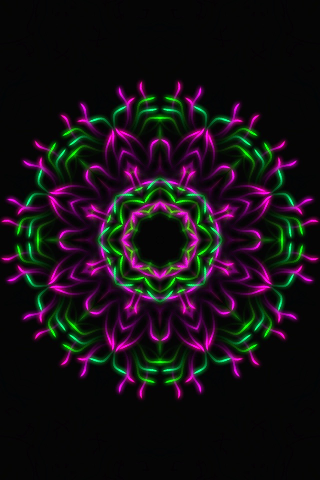 Spawn Symmetry Kaleidoscope light show (FREE) screenshot 2