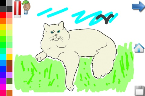 Coloring Book: Cats and Kittens ! Coloring Pages for Toddlers screenshot 4