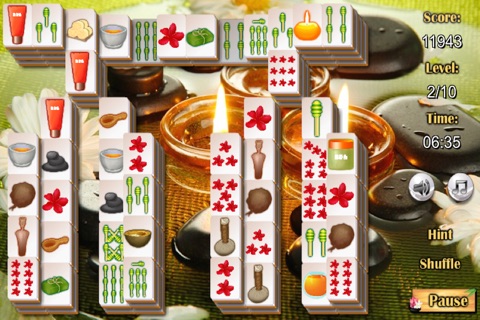 Mahjongg Relax Free Game screenshot 3