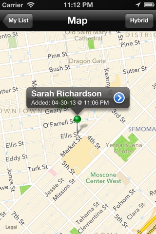 New Friend Contacts with Location Reminder Free screenshot 3