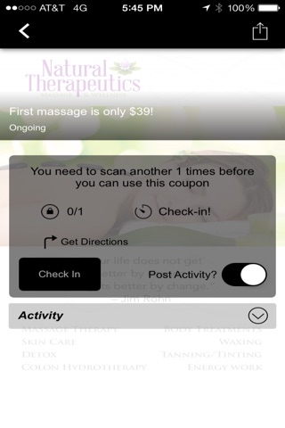 Natural Therapeutics Massage App screenshot 3