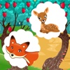 A Free Train Your Brain Educational Interactive Learning Game For Kids – Remember Me, Fox and Bambi