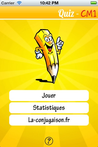 Jeu de Français CM1 – Cahier de vacances – test Quiz screenshot 2