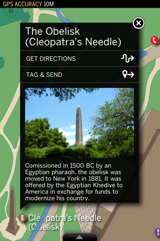 myNav: Central Park screenshot 3