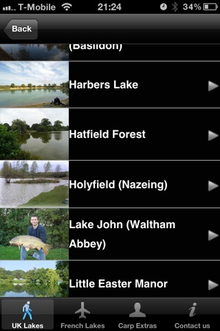 Carp Lakes - Carp Fishing Lakes in the UK & France screenshot 2