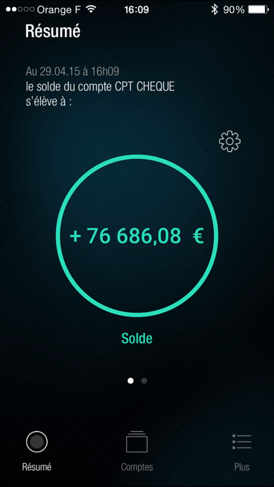 Screenshot #1 pour InfoComptes