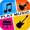 PlayMusic - Piano, Guitar & Drums - iPadアプリ