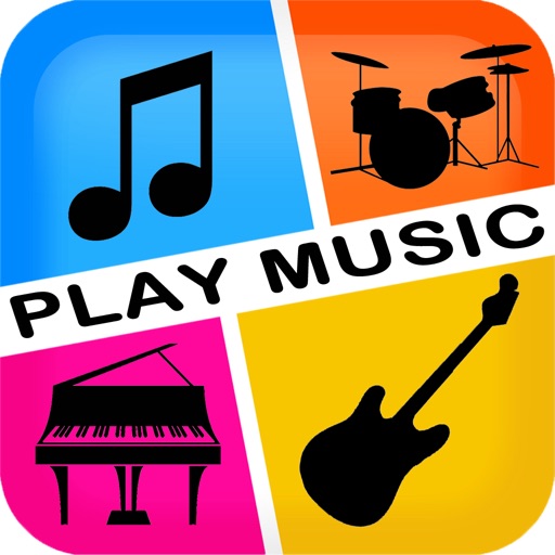 PlayMusic - Piano, Guitar & Drums iOS App