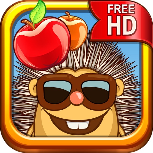 Hedgehog – Lost apples HD Icon