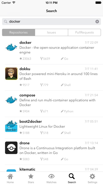 Repository Stream for GitHub screenshot-3