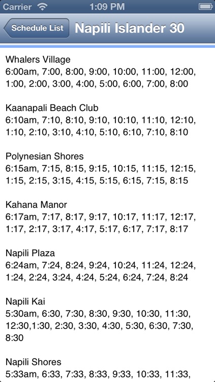 Maui Bus Routes screenshot-4