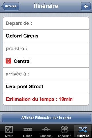 London Tube screenshot 2