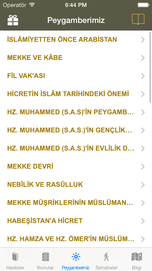 #4. Hadis Fihristi (iOS) 由: Ufuk MARMARA