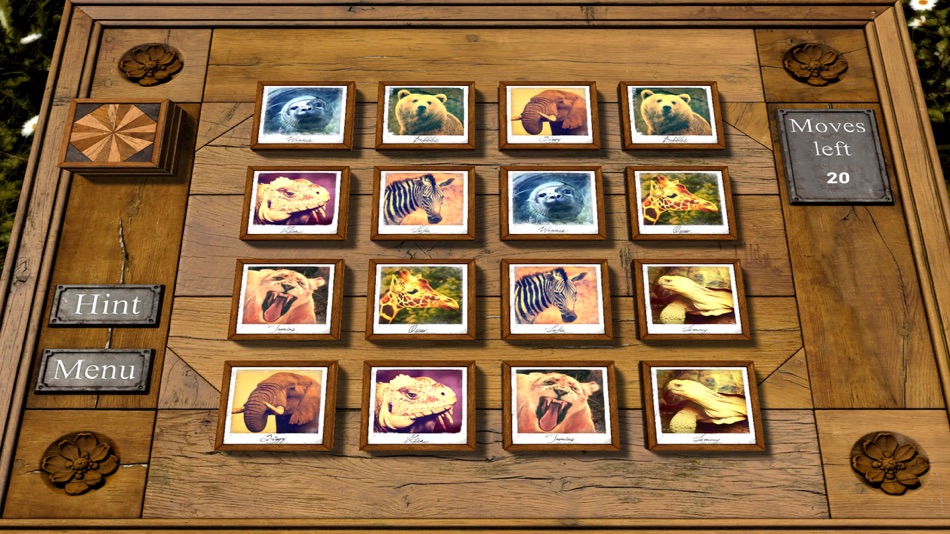 #4. Animals Memo - Board memory game (iOS) 由: Jacek Chedor