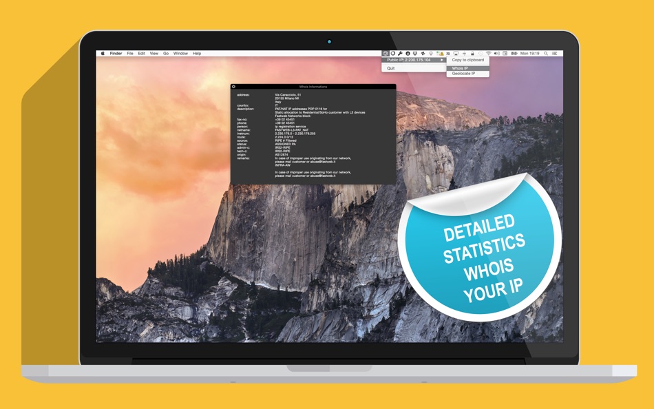 #4. MyIP - What is my IP (macOS) 由: Elisa Valeria Distefano